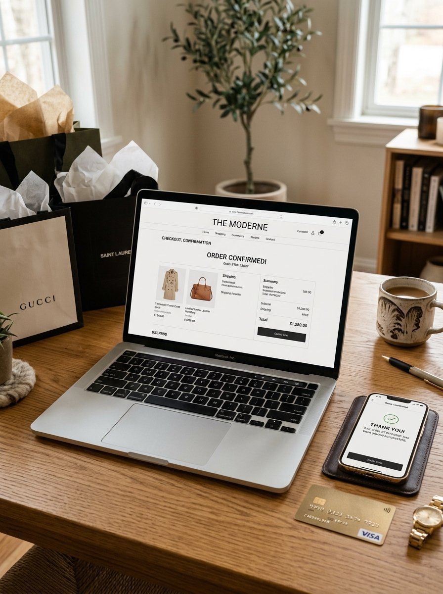 Online ecommerce shopping store