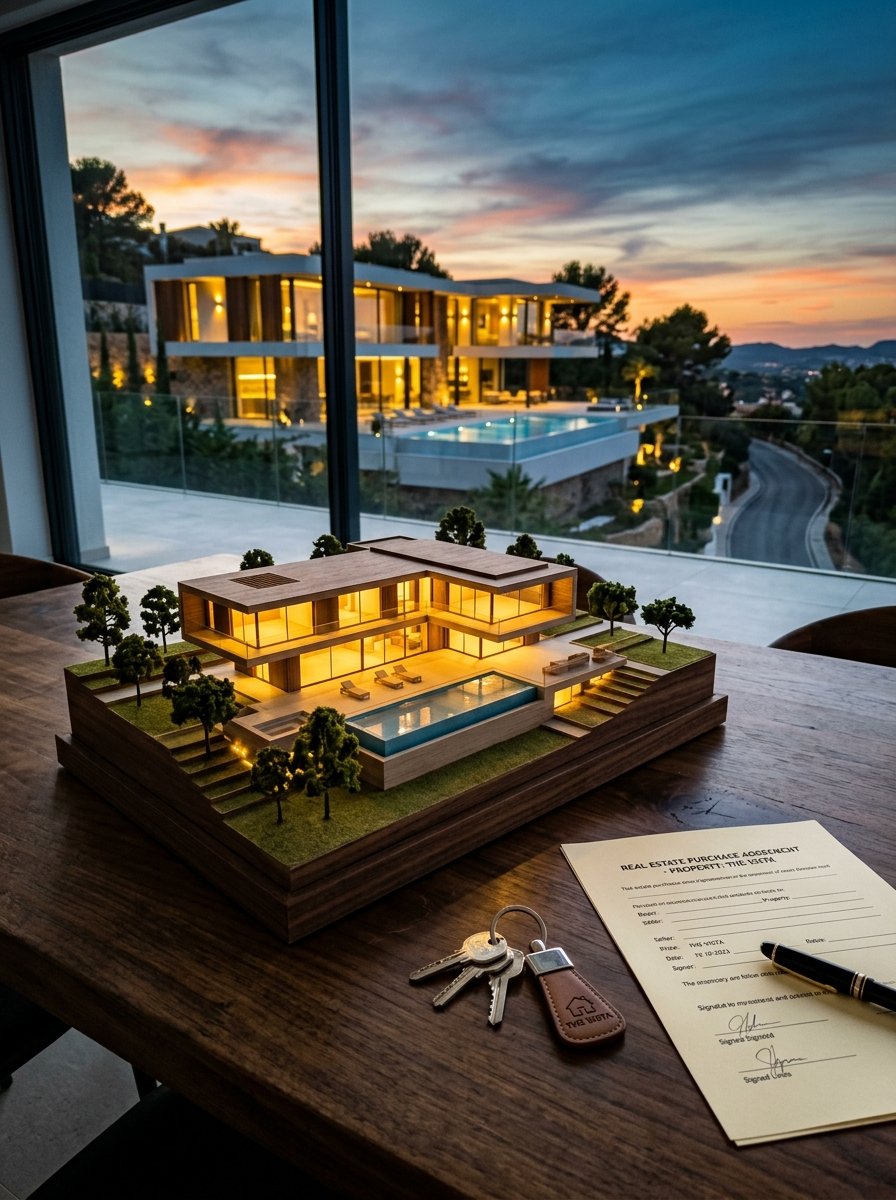 Real estate property and house model