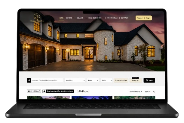 Premier Properties Case Study Mockup