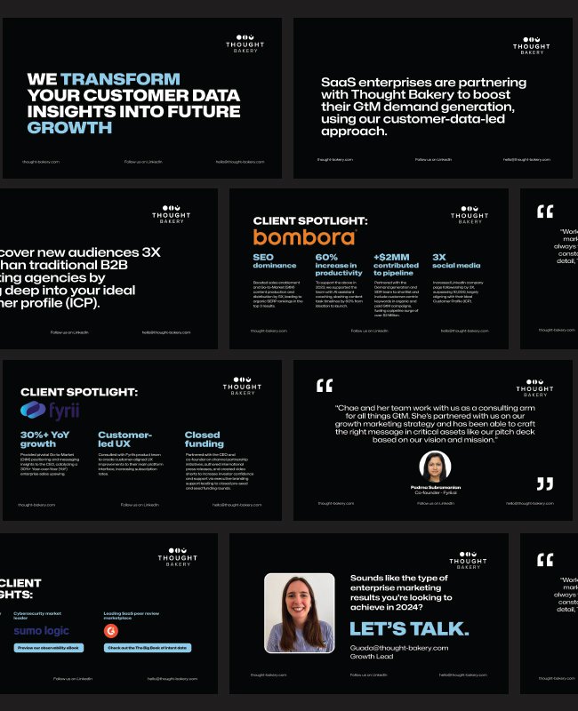 Thought Bakery Corporate Profile